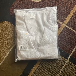 Peplum top. Never worn.